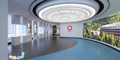 數字光影中的文化新境 旅發集團產品展示廳的鋒范獎設計實踐